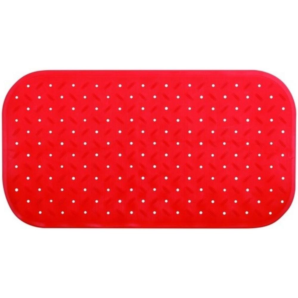 Tapis Antidérapant Rouge MSV 36x65cm