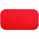 Tapis Antidérapant Rouge MSV 36x65cm