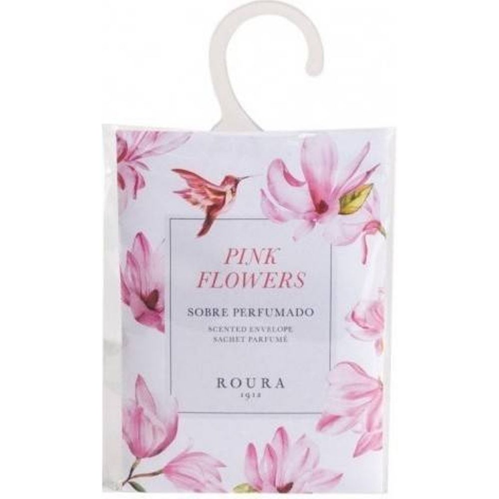 [609307] Enveloppe Parfumée suspendue Fleurs Roses