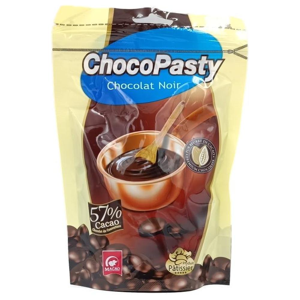 [682300] Pastilles Chocolat Noir 57% Cacao Chocopasty 250g