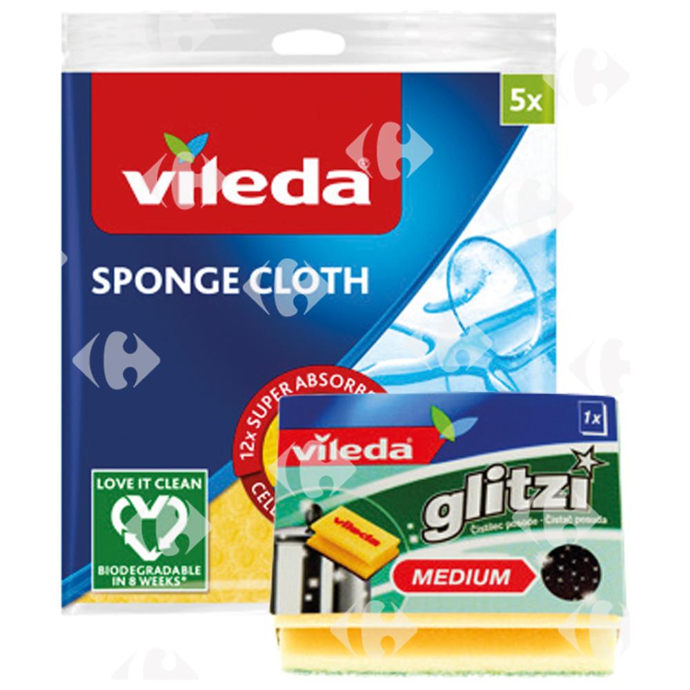 [634082] Lavette Eponge 5 unités + 1 Gratuit