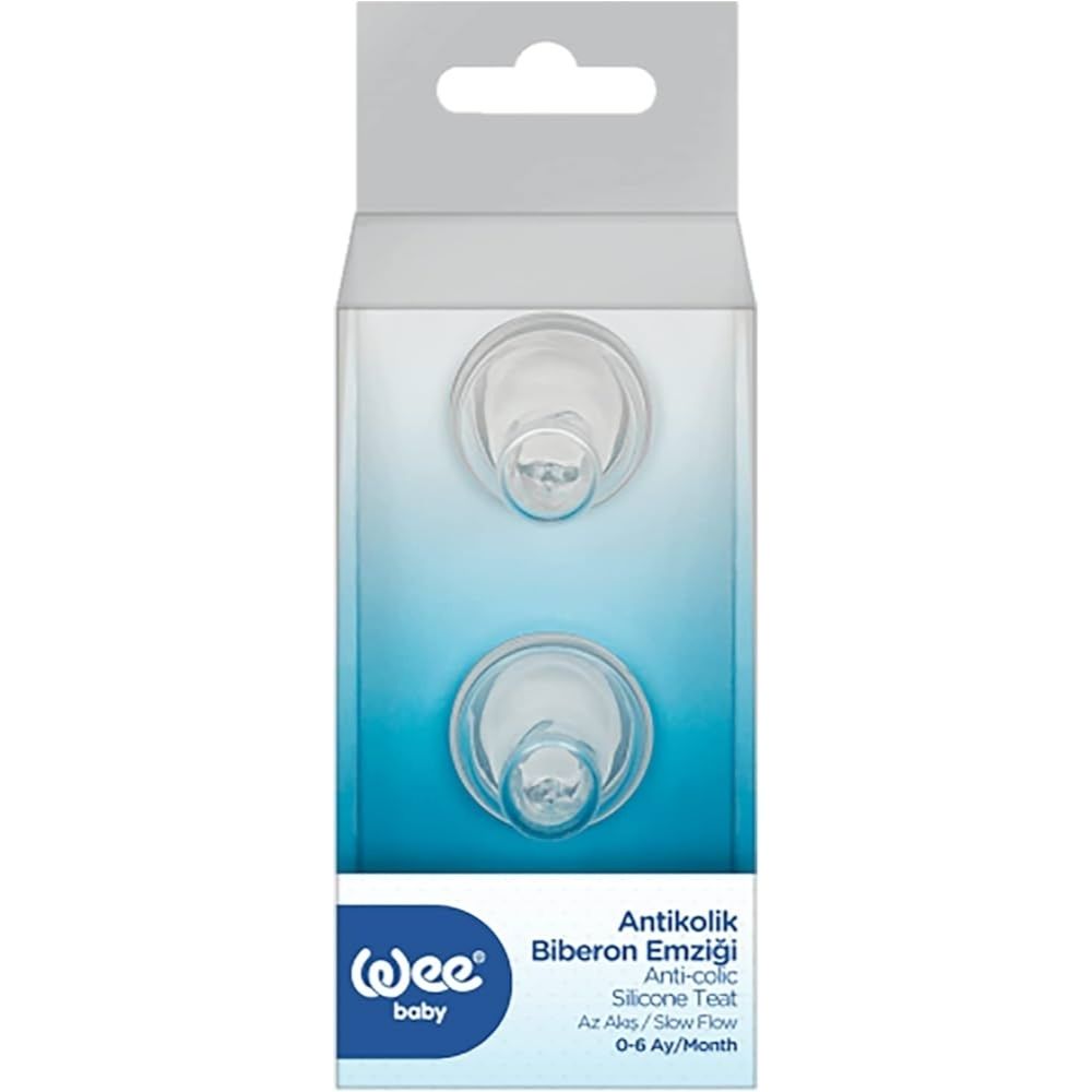 Tétine Anti-COLIQUE Lot de 2 Wee Baby