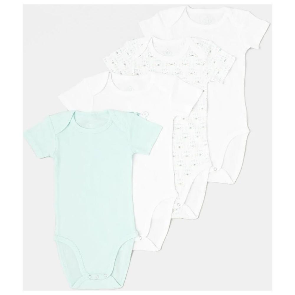 Body Bébé Manches Courtes 4 pièces