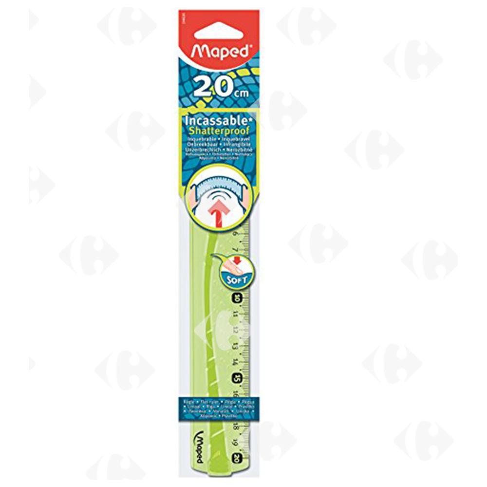 Double Décimètre Incassable Maped 20cm