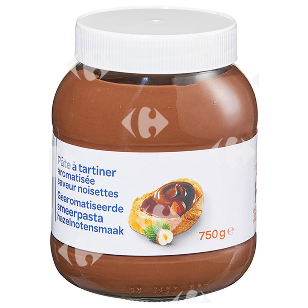 [646192] Pâte à Tartiner Noisettes Carrefour Blanc 750g