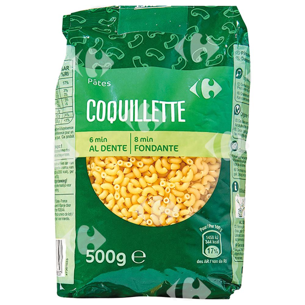 [443410] Coquillettes Carrefour 500g