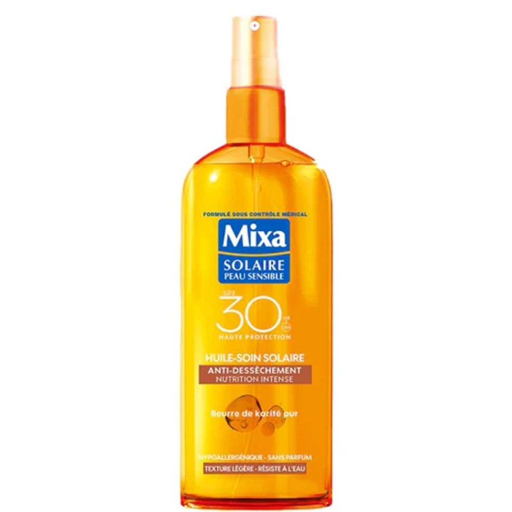 Huile Solaire SPF30 Mixa 150 ml