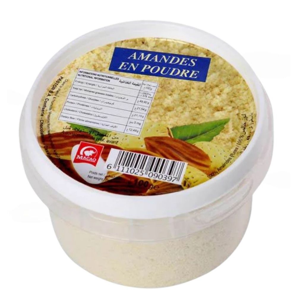 Amandes En Poudre Macao 100G