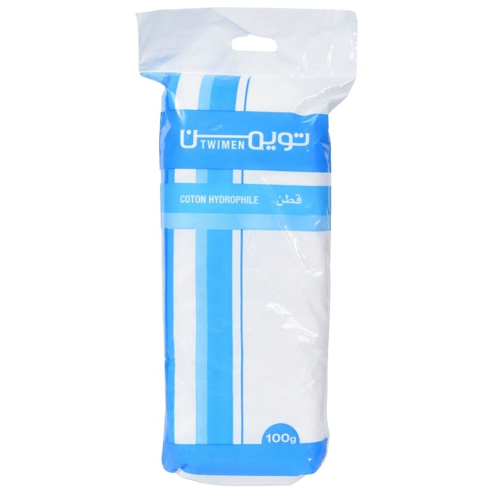 Coton Hydrophile Sachet Twimen 100 g