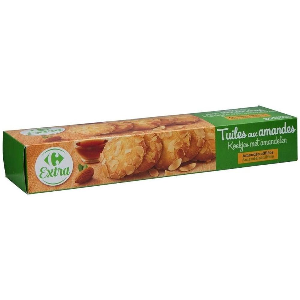 [188862] Biscuits Tuiles aux Amande Carrefour 100g