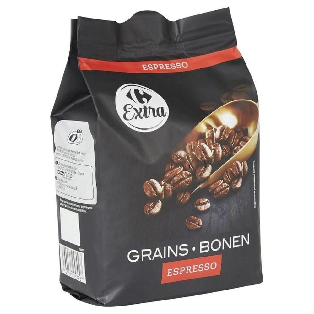 [704406] Café Grains Expresso Carrefour Extra 500g