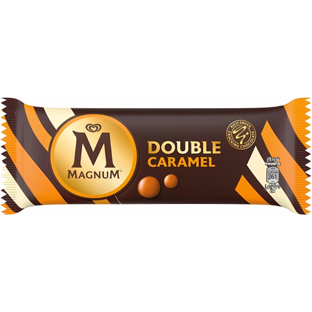 Bâtonnet Glacé Double Caramel Magnum 95ml.