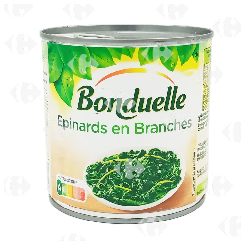 Epinards En Branches Bonduelle 400g