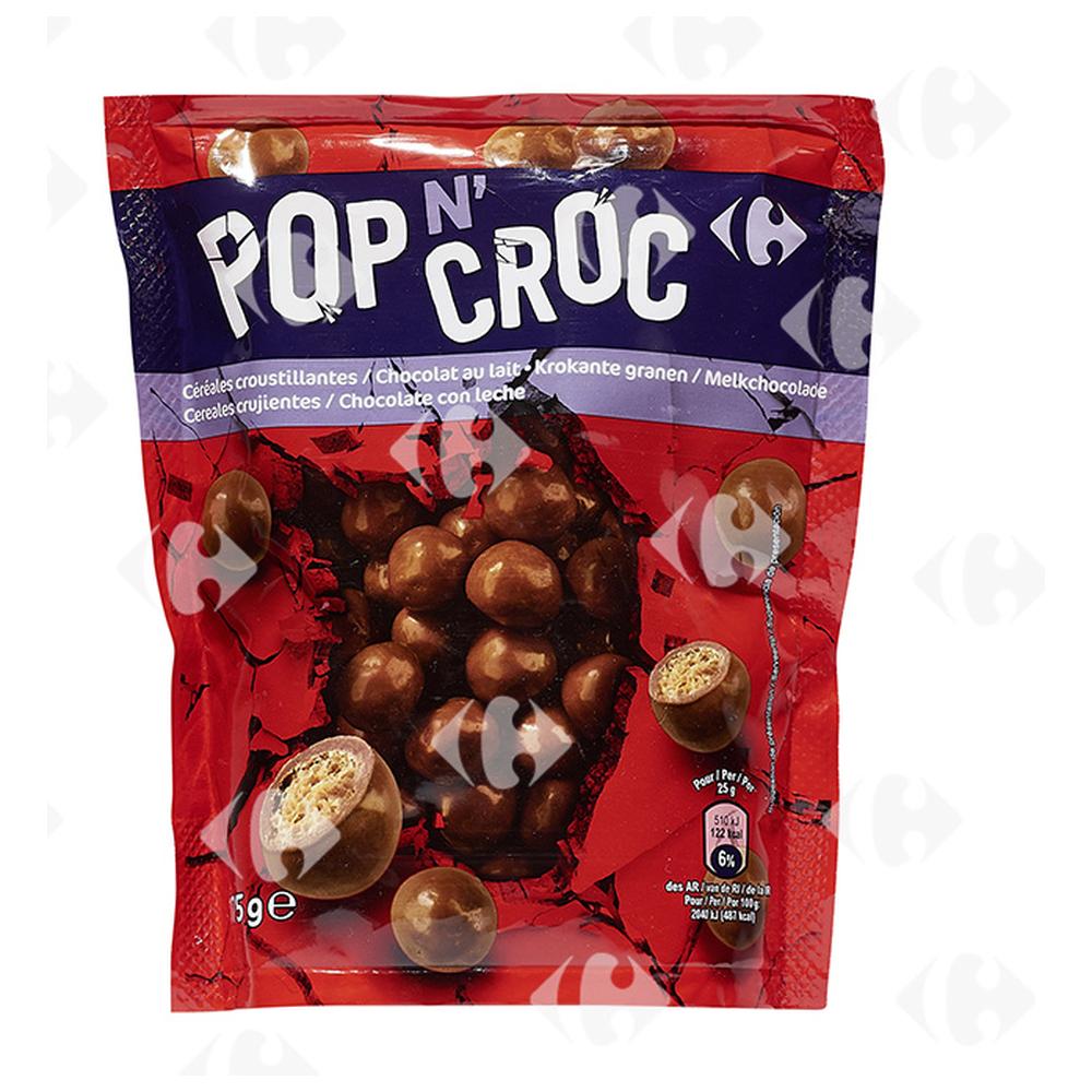 [410746] Bonbons Croustillants Pop N'Croc Carrefour 175g