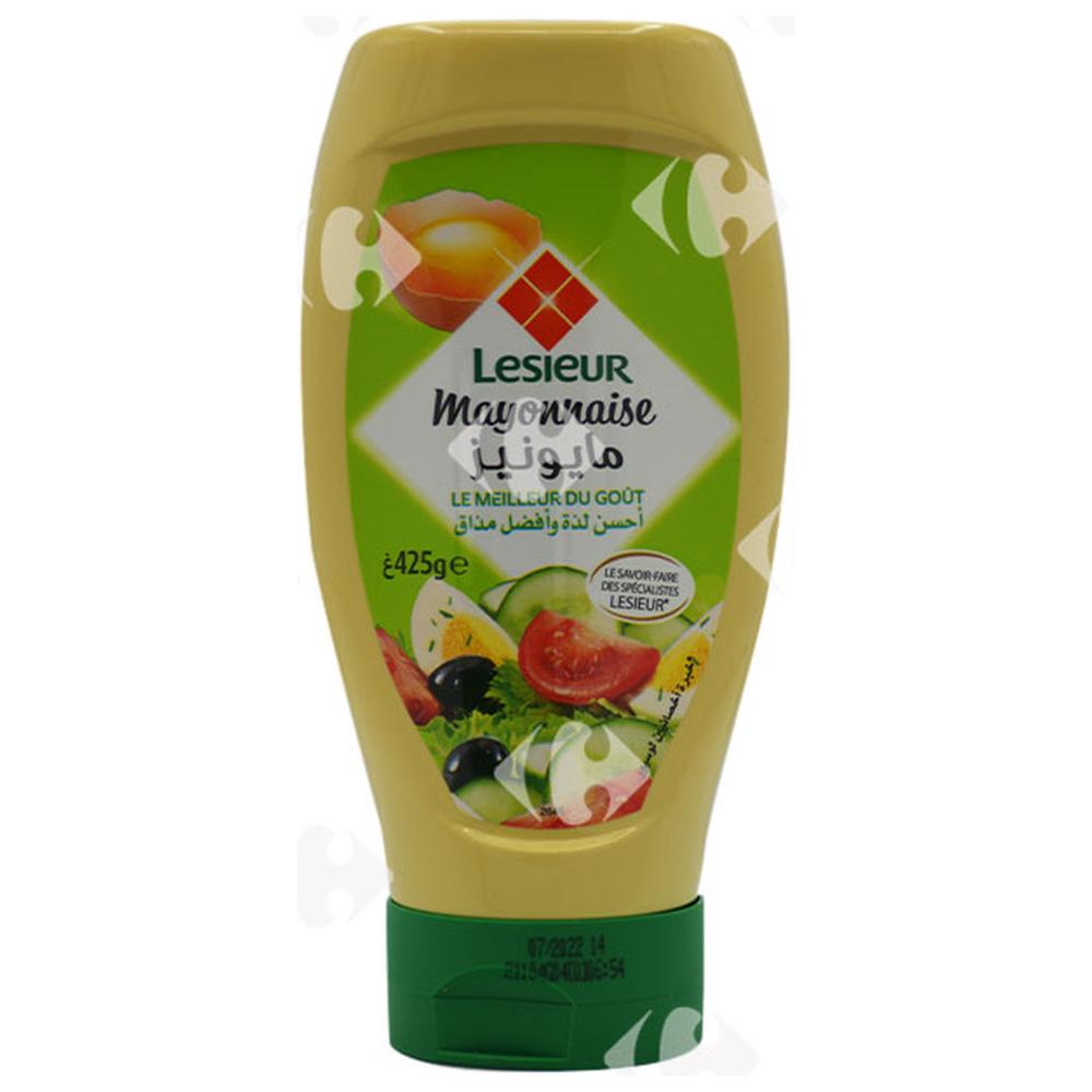 Mayonnaise Squeeze Top Down Lesieur 425g