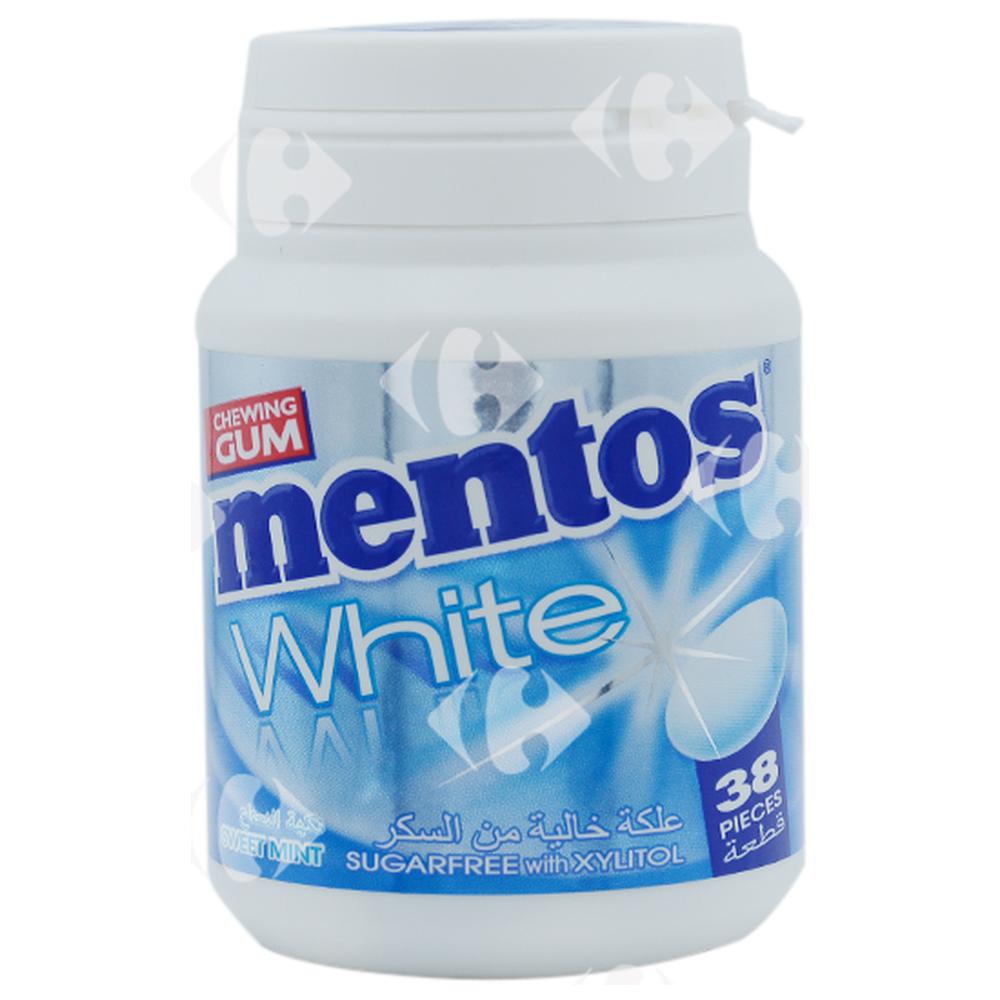 Chewing Gum Sweet Mint Sans Sucre Mentos 38 pièces