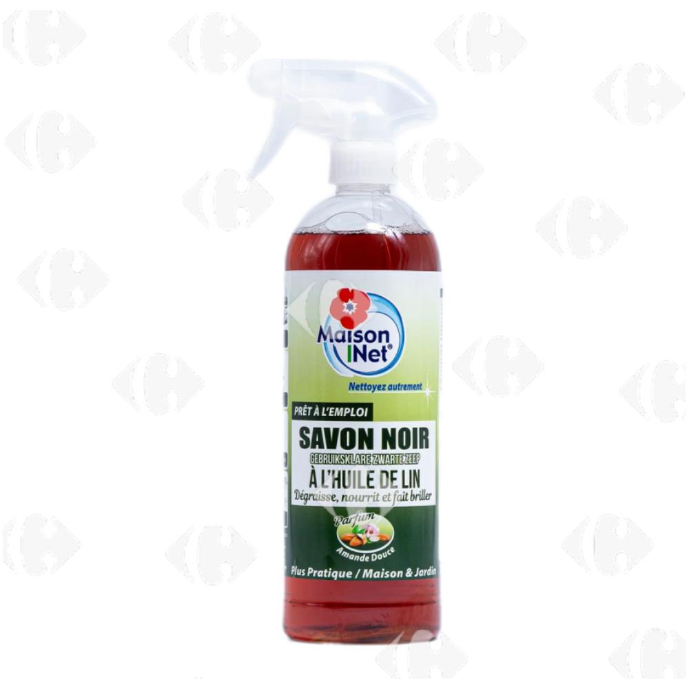 [688377] Spray Savon Noir Amande Douce Maison Net 750ml