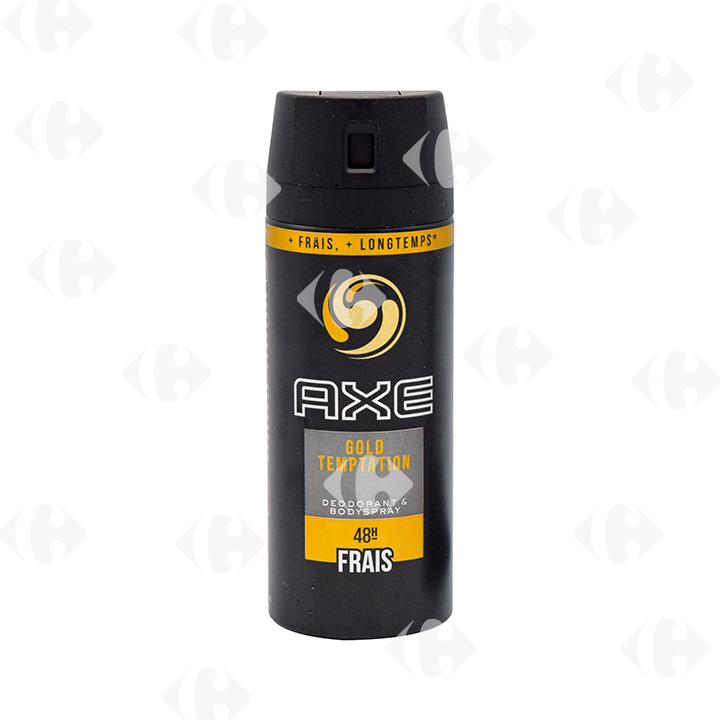 [520752] Atomiseur Parfumant Gold Temptation Axe 150ml