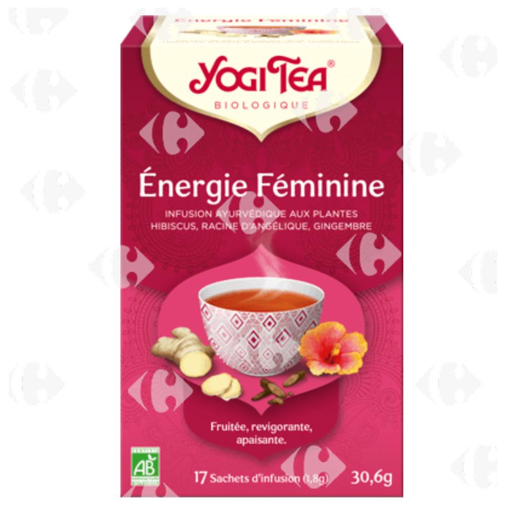 [696951] Infusion Énergie Féminine Yogi Tea 17 sachets