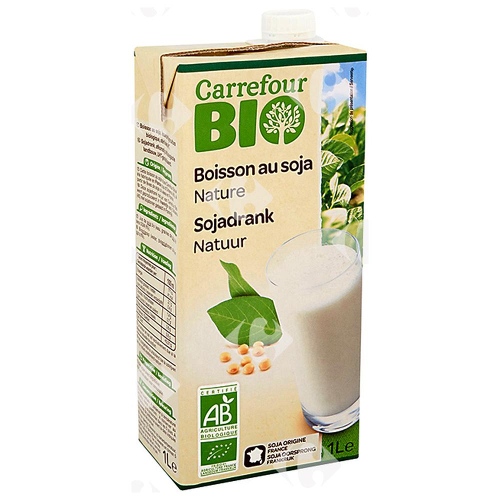 [209632] Boisson Végétale au Soja Nature Carrefour Bio 1L