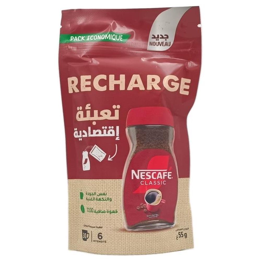 [716080] Pack Economique Café Soluble Class Recharge Nescafé 55g