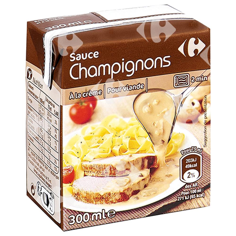 Sauce aux Champignons Carrefour 30cl