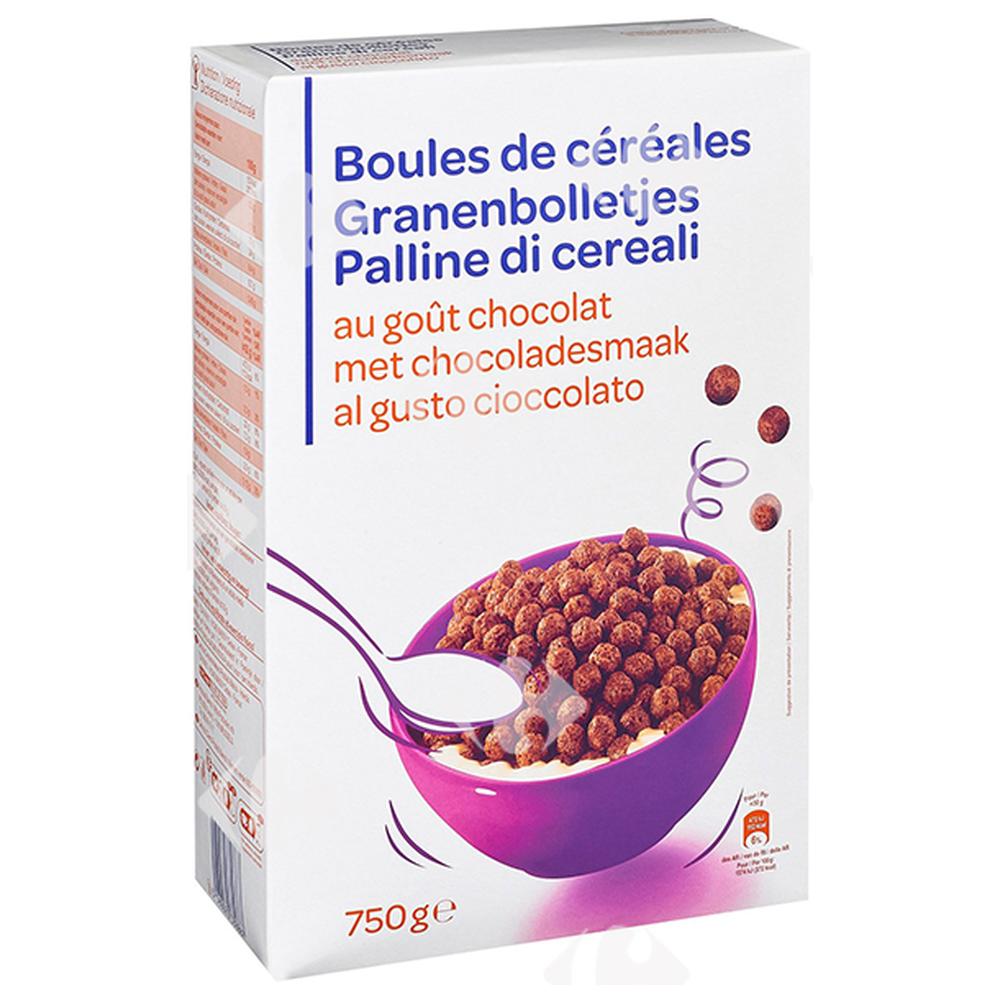 Céréales Chocolat Carrefour Blanc 750g