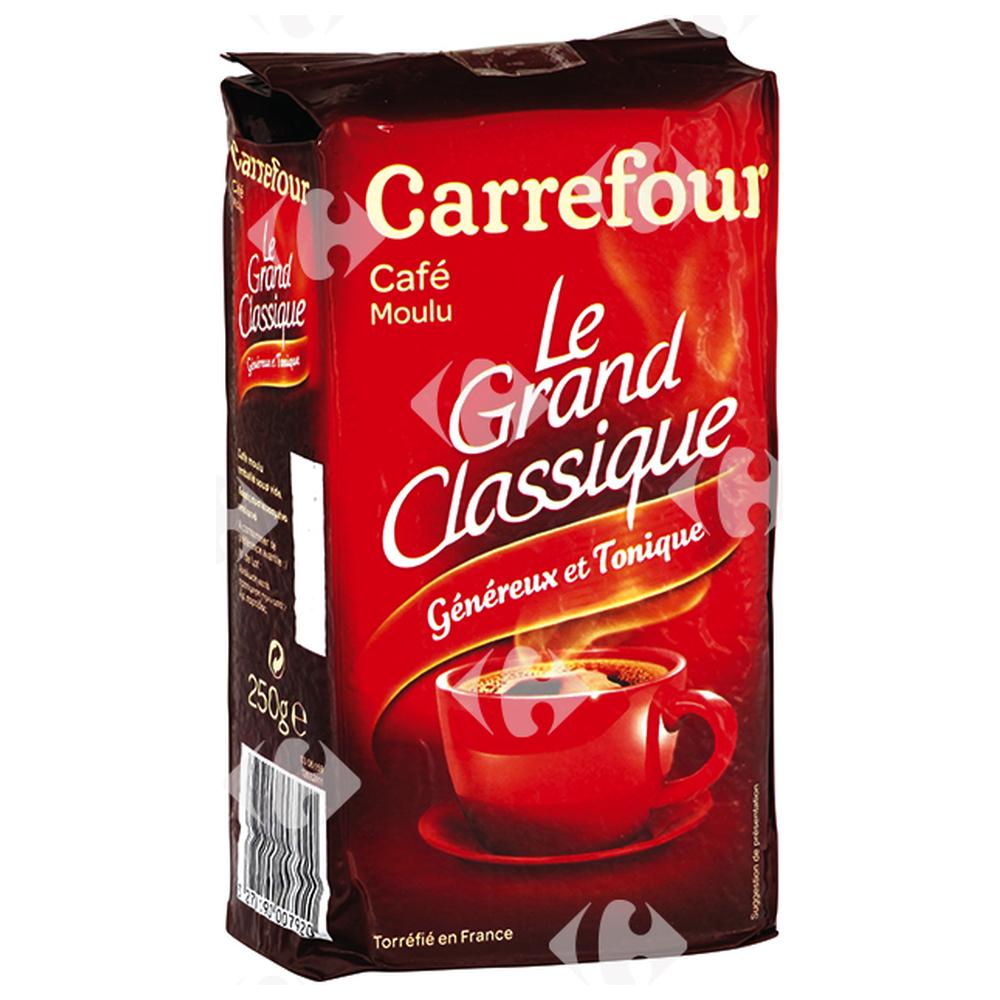 [163529] Café Moulu Robusta le Grand Classique Carrefour 250g