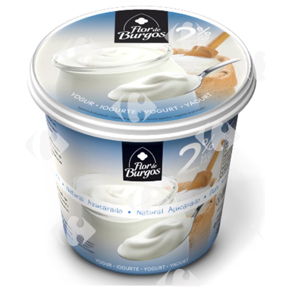 Yaourt Brassé Nature Sucré Cremos Flor De Burgos 650g