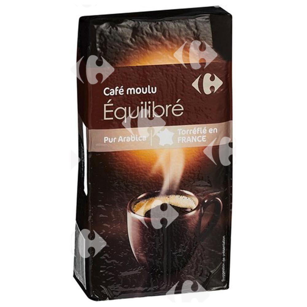 [411655] Café Moulu Équilibré Arabica Carrefour 250g