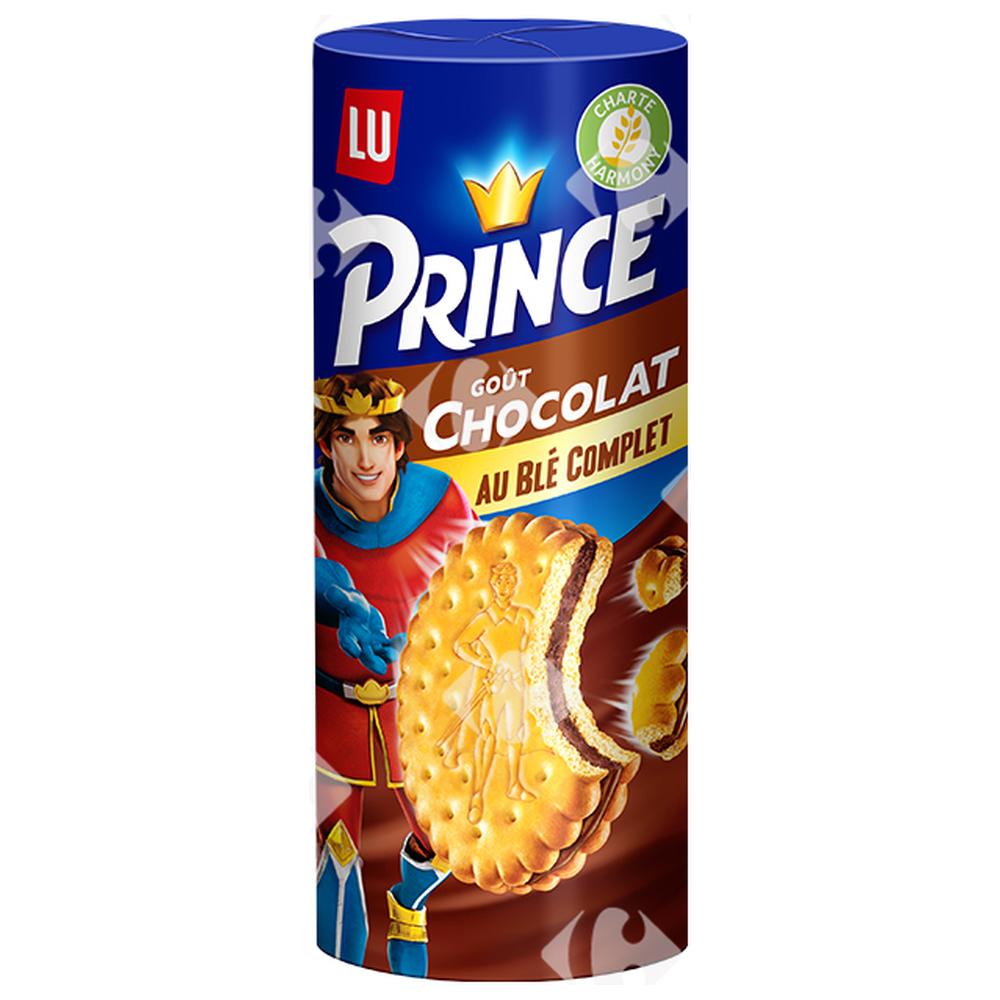 Biscuits Fourrés Blé Complet au Chocolat Prince 300g