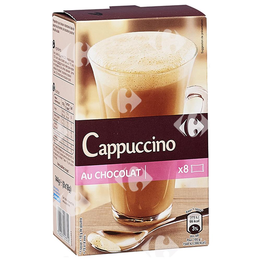 [163542] Stick Cappuccino Chocolat Carrefour 8x18g