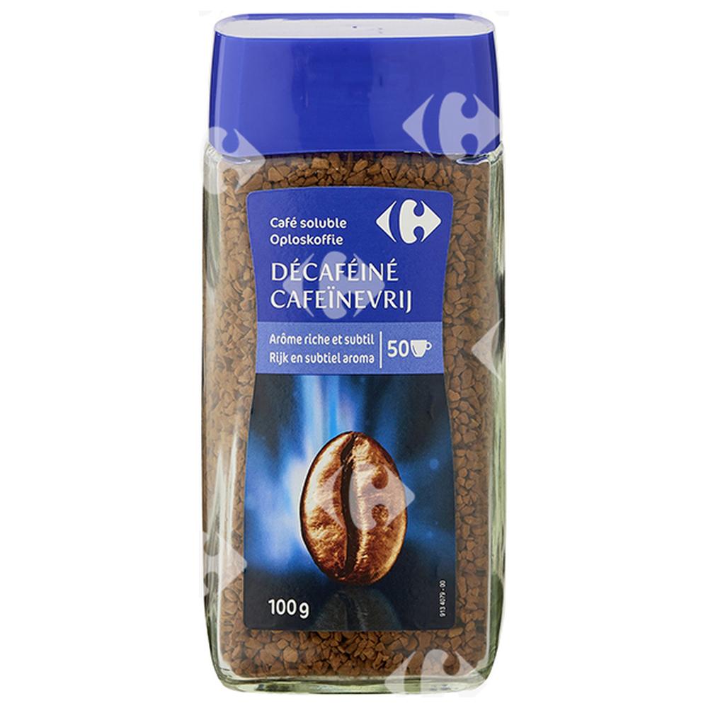 [410688] Café Soluble Décaféiné Carrefour 100g