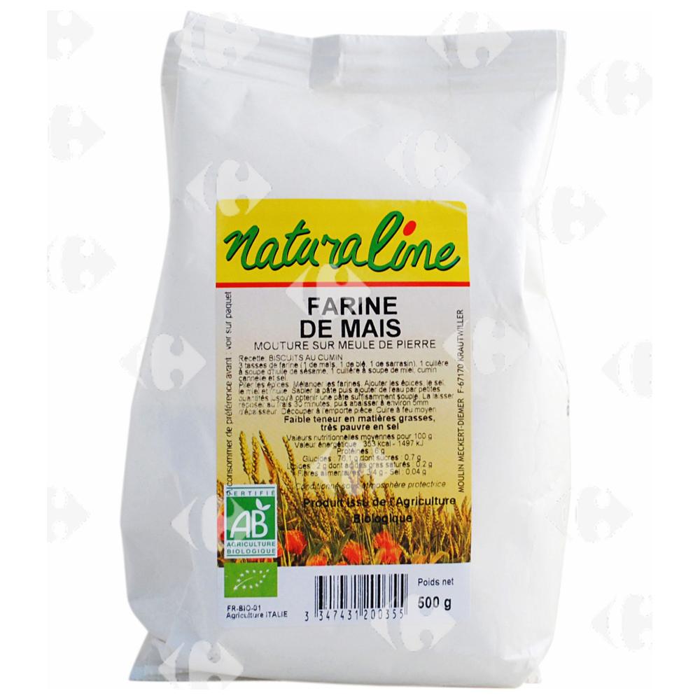 [682684] Farine de Maïs Bio Naturaline 500g