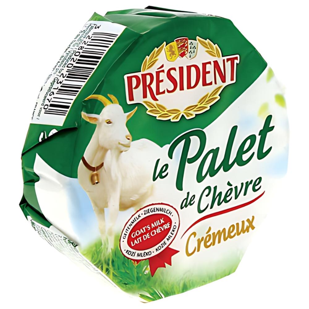 Fromage de Chèvre Rond Le Palet Président 120g