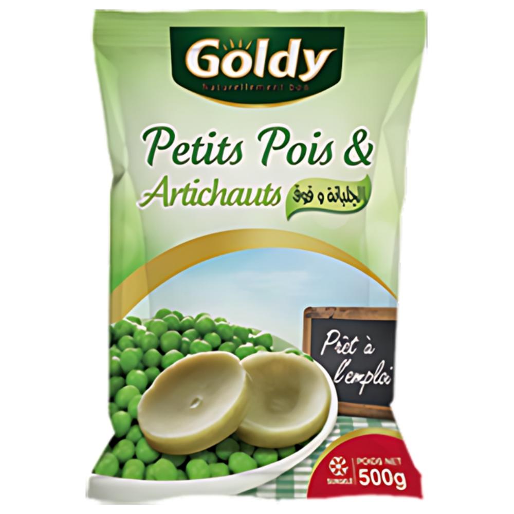Petits Pois et Artichauts Goldy 500g