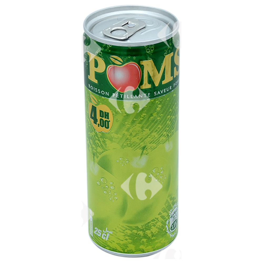 Boisson gazeuse Pom's canette 25cl.