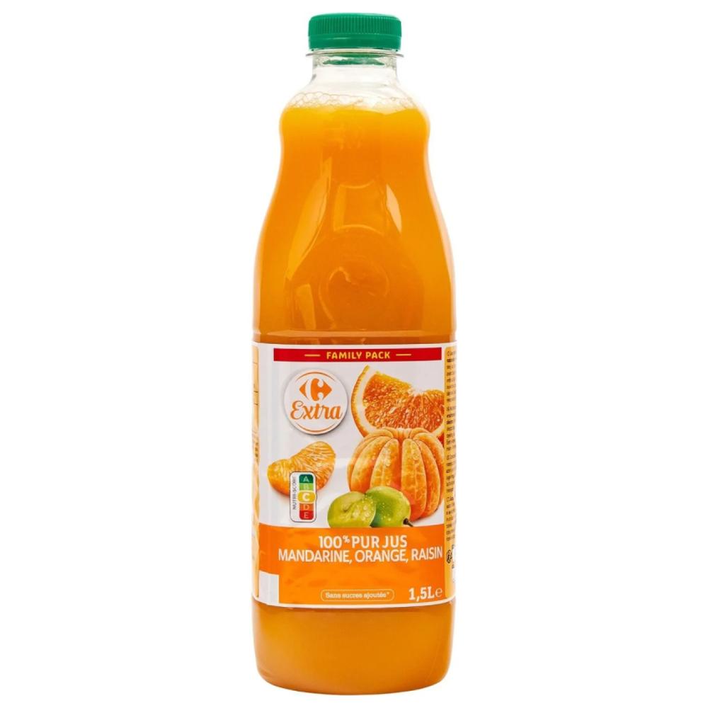 Pur Jus de Multifruits Matin Douceur Carrefour 1,5L