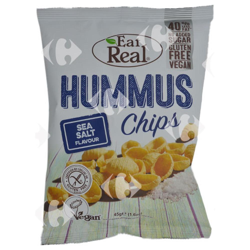 Chips Hummus Salé Sans Gluten Eat Real 45g