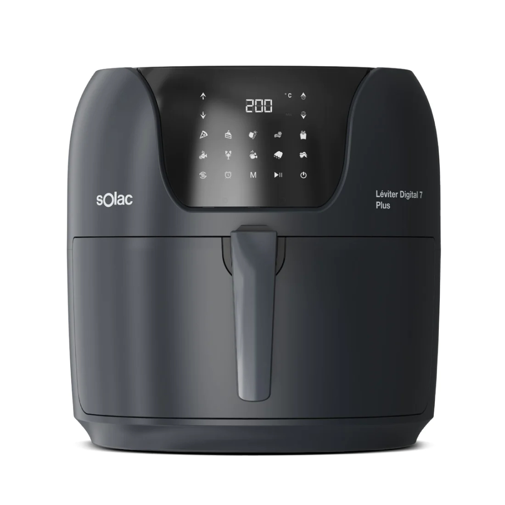 [707353] Friteuse Air Fry Leviter Digital Solac 7,4L 1800W.