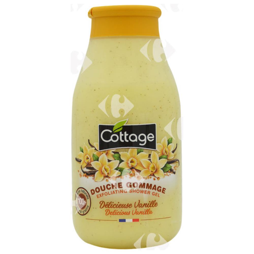 [648485] Douche Gommage Délicieuse Vanille Cottage 270ml