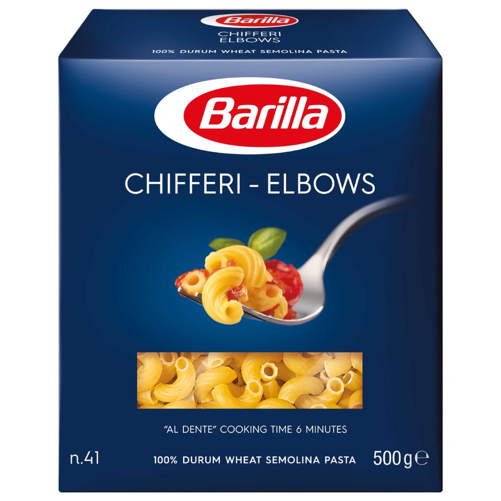 Pâtes Courtes Chifferi Barilla 500g