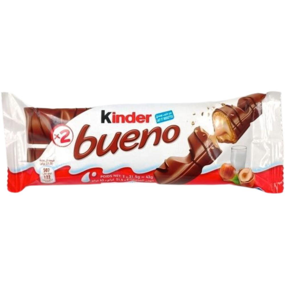Barres chocolatées au Lait Kinder Bueno 43g