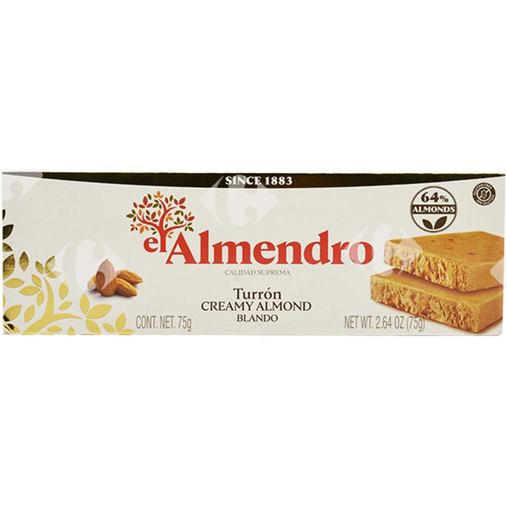 [656400] Turron Mou 64% Amandes sans Gluten El Almendro 75g