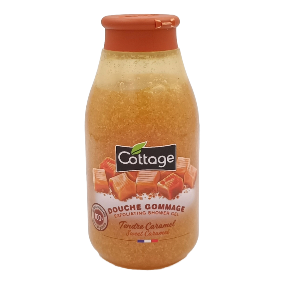[648504] Douche Gommage Tendre Caramel Cottage 270ml