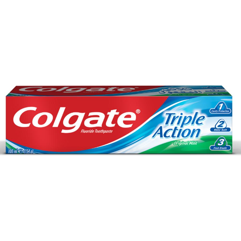 Dentifrice Triple Action Mint Colgate 100ml