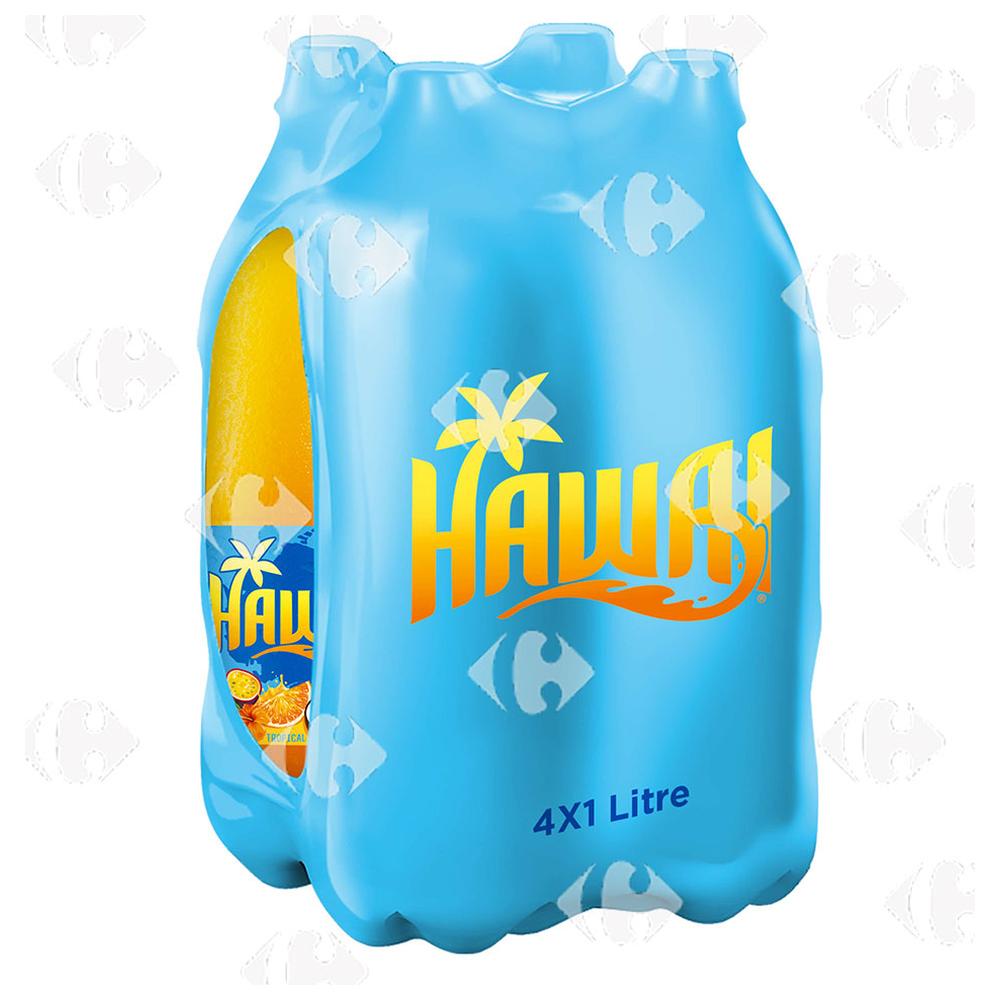 Boisson Gazeuse Hawai tropical 4x1L