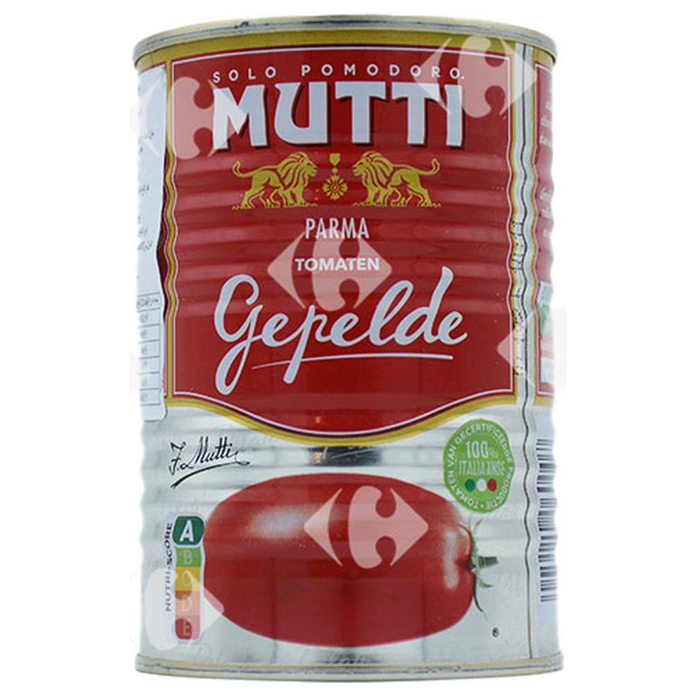 [628487] Conserve de Tomates Pelées Mutti 400g