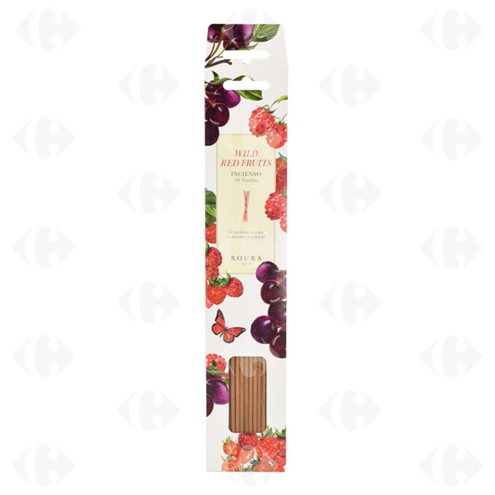 Bâtonnets Encens Fruits Rouges - 20 pièces