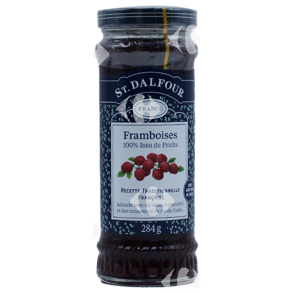 Confiture de Framboise Sans Sucre Saint Dalfour 284g.